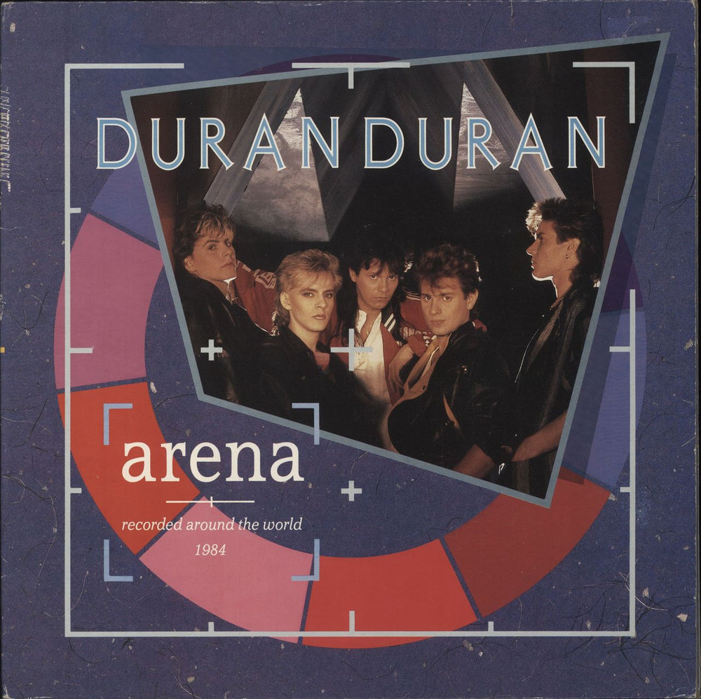 Duran Duran Arena + Booklet UK vinyl LP album (LP record) DD2