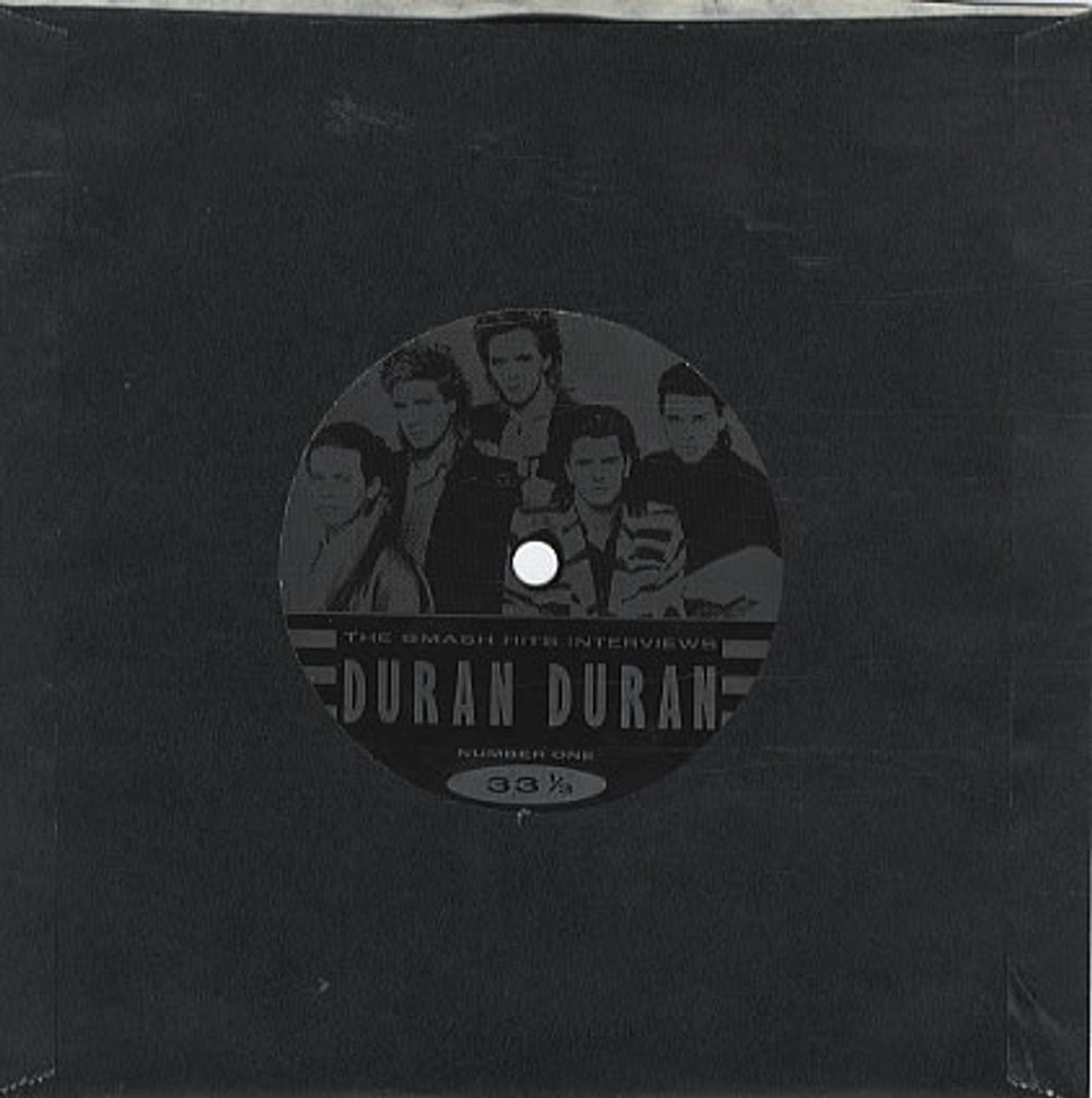 Duran Duran The Smash Hits Interviews - Flexi UK 7" vinyl single (7 inch record / 45) NUMBER ONE