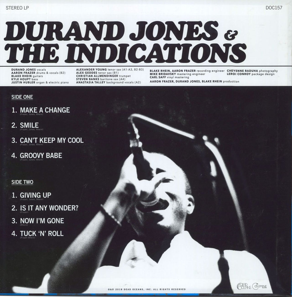 Durand Jones & The Indications Durand Jones & The Indications - Translucent Red Vinyl US vinyl LP album (LP record)