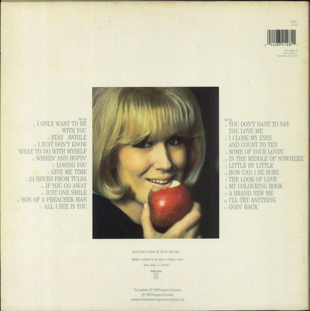 Dusty Springfield Dusty - The Silver Collection - EX UK vinyl LP album (LP record) 042283412811