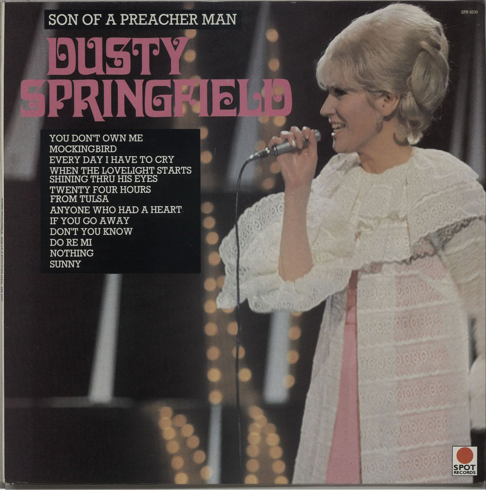 Dusty Springfield Son Of A Preacher Man UK vinyl LP album (LP record) SPR8539