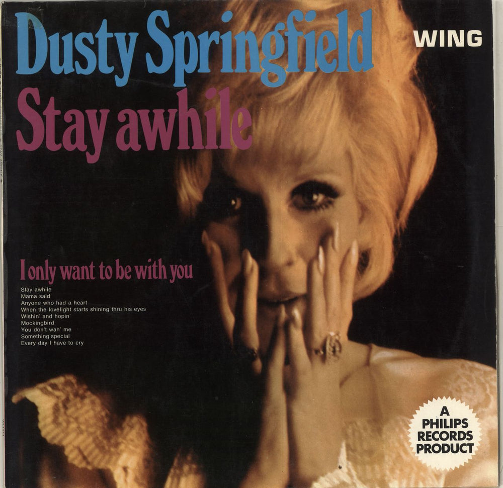 Dusty Springfield Stay A While - EX UK vinyl LP album (LP record) WL1211