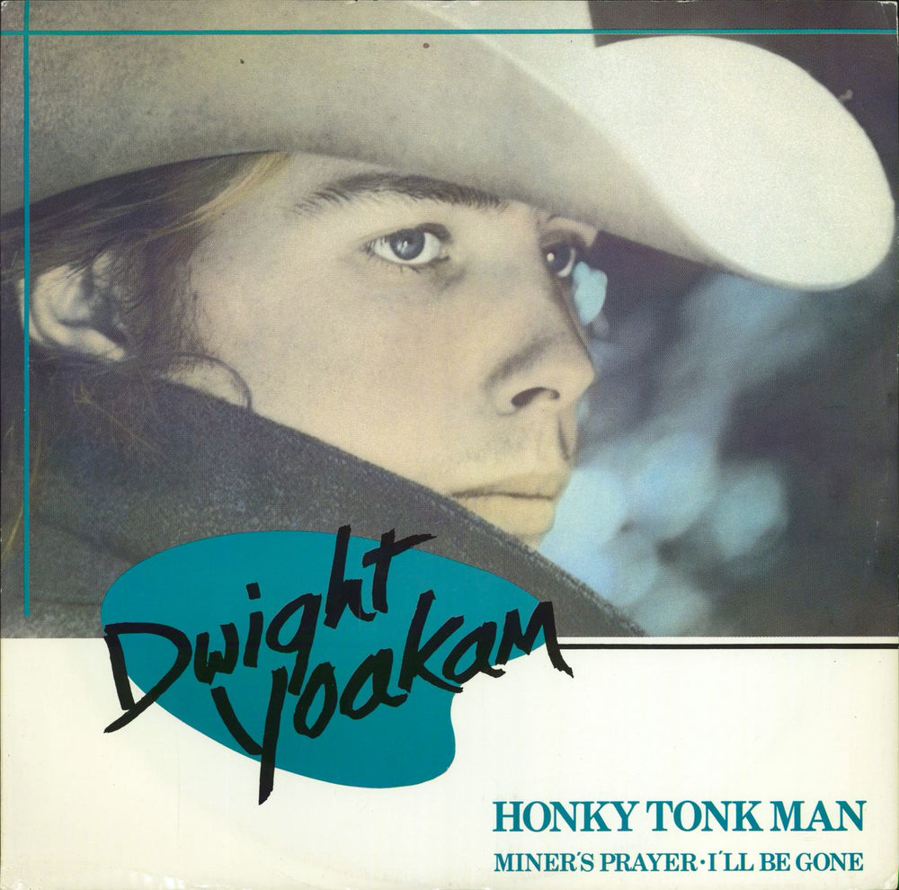 Dwight Yoakam Honky Tonk Man UK 12" vinyl single (12 inch record / Maxi-single) W8793T