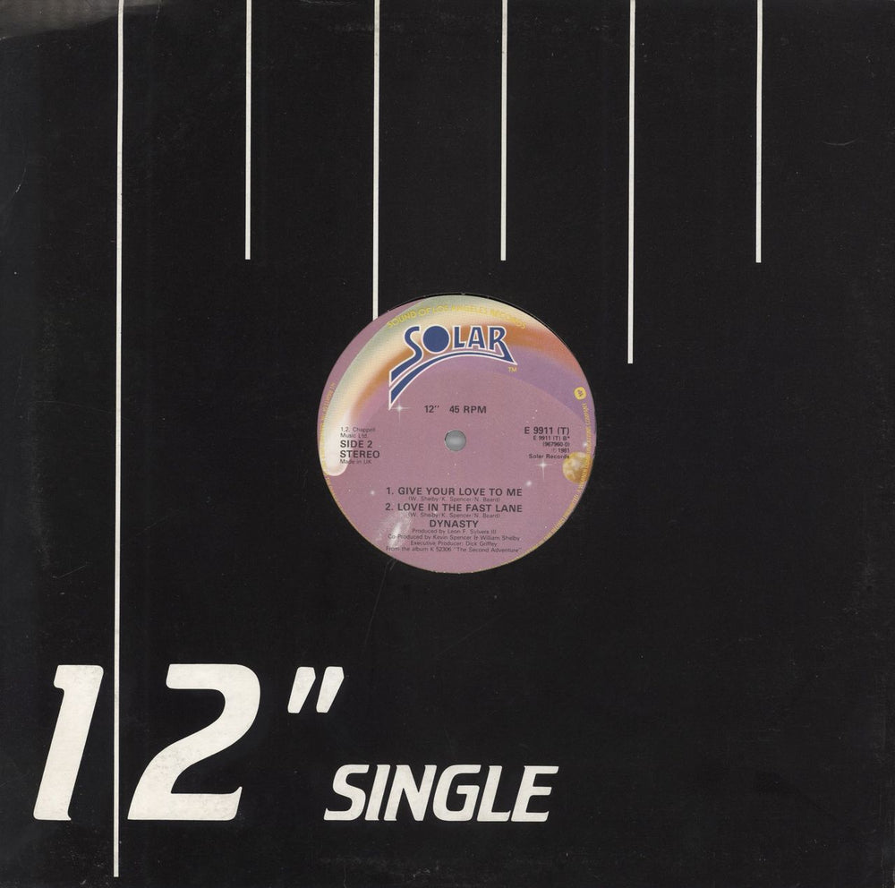 Dynasty Does That Ring A Bell UK 12" vinyl single (12 inch record / Maxi-single)