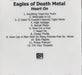 Eagles Of Death Metal Heart On US Promo CD-R acetate CD-R ACETATE