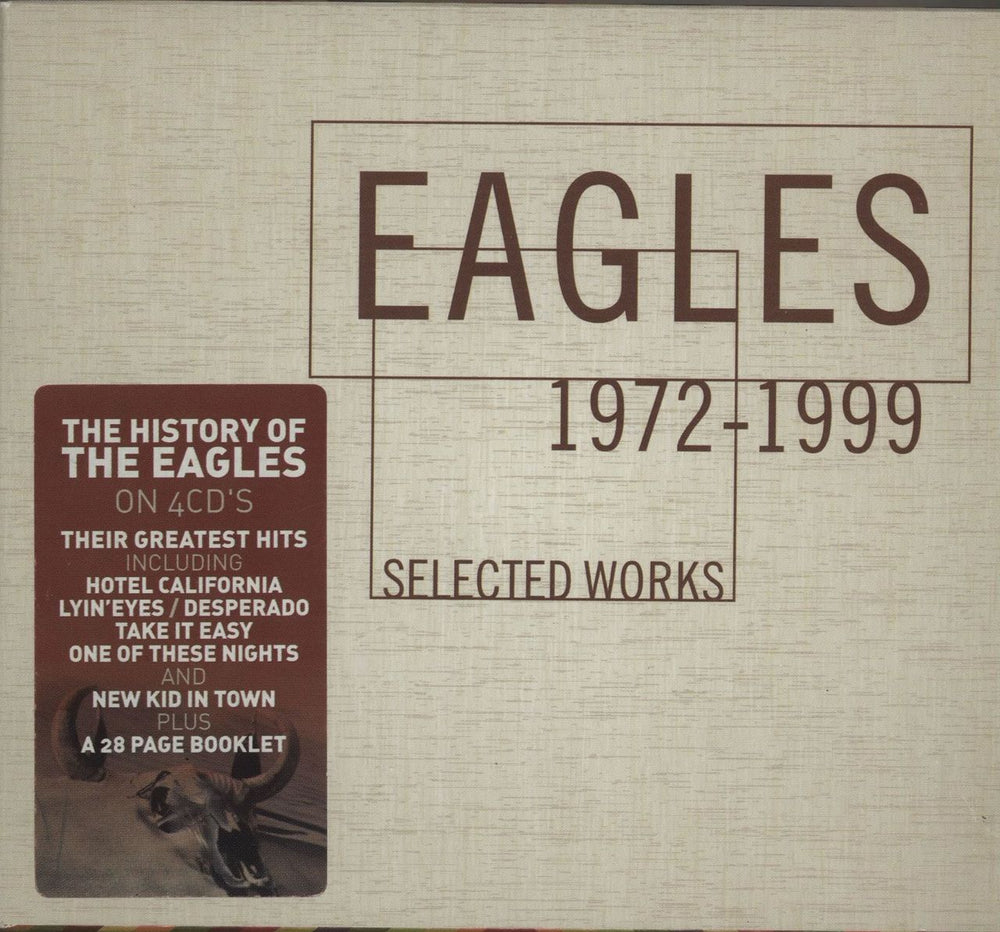 Eagles Selected Works 1972-1999 UK 4-CD album set 8122796239