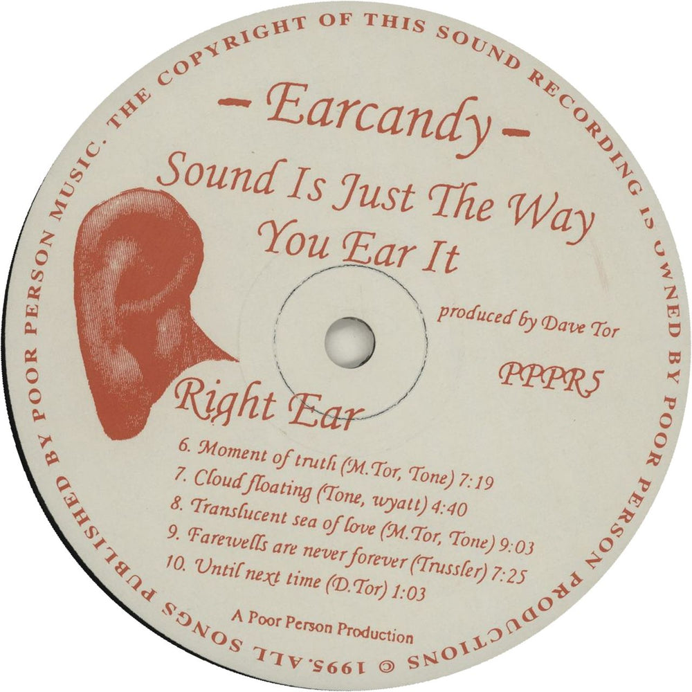 Earcandy Sound Is Just The Way You Ear It UK vinyl LP album (LP record)