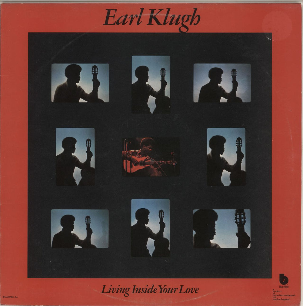 Earl Klugh Living Inside Your Love UK vinyl LP album (LP record) UAG20009