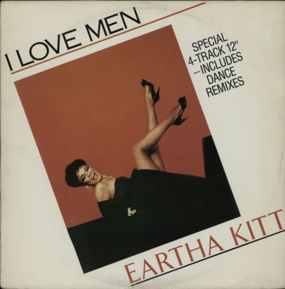 Eartha Kitt I Love Men UK 12" vinyl single (12 inch record / Maxi-single) SOHOT21