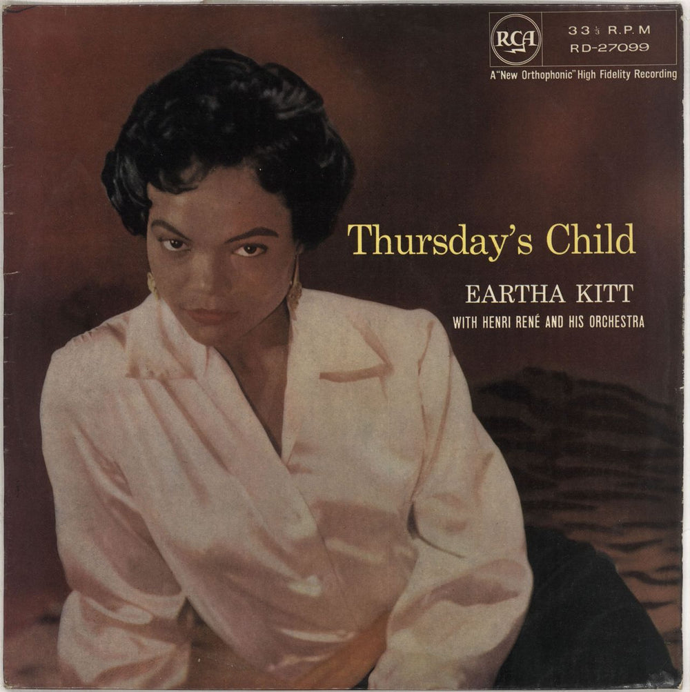 Eartha Kitt Thursday's Child UK vinyl LP album (LP record) RD-27099