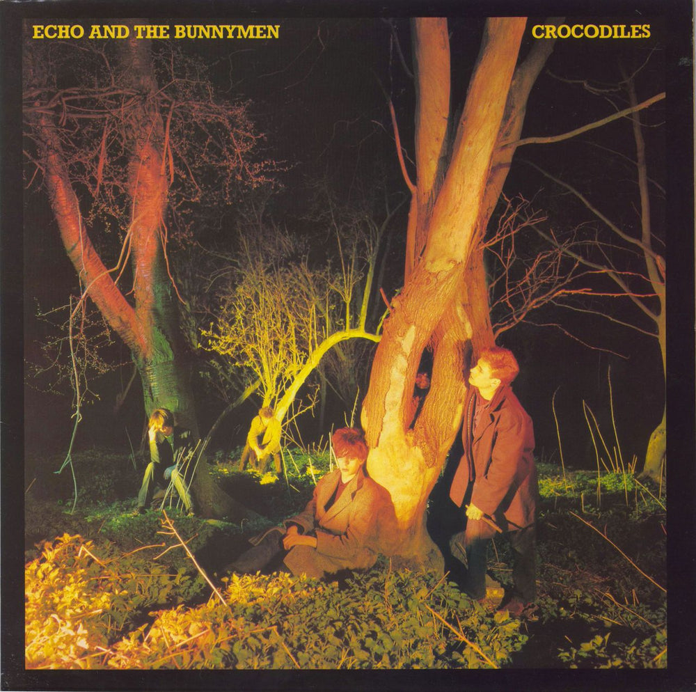 Echo & The Bunnymen Crocodiles + Bonus 7" - EX UK vinyl LP album (LP record) KODE1