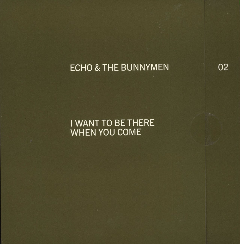 Echo & The Bunnymen I Want To Be There - Sealed UK 7" vinyl single (7 inch record / 45) LON399