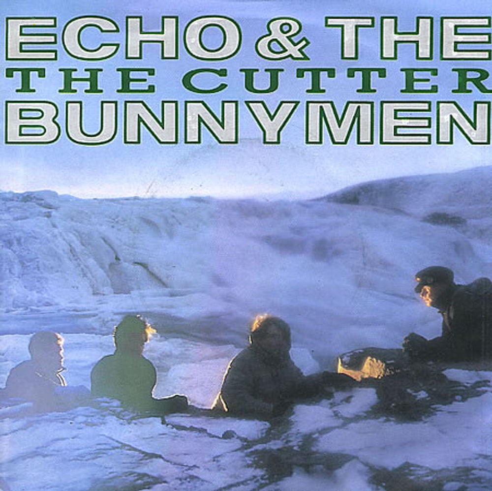 Echo & The Bunnymen The Cutter - P/S - Inj UK 7" vinyl single (7 inch record / 45) KOW26