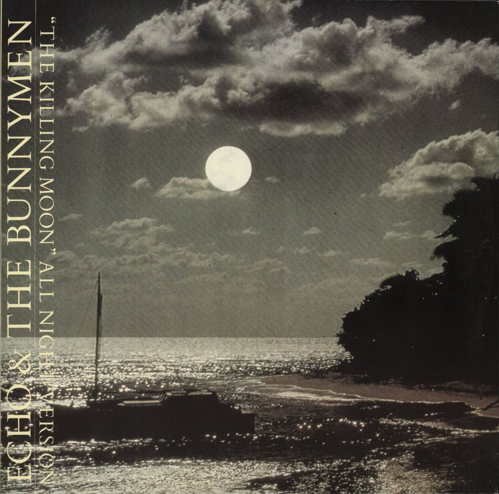 Echo & The Bunnymen The Killing Moon - All Night Version - P/s UK 12" vinyl single (12 inch record / Maxi-single) KOW32T