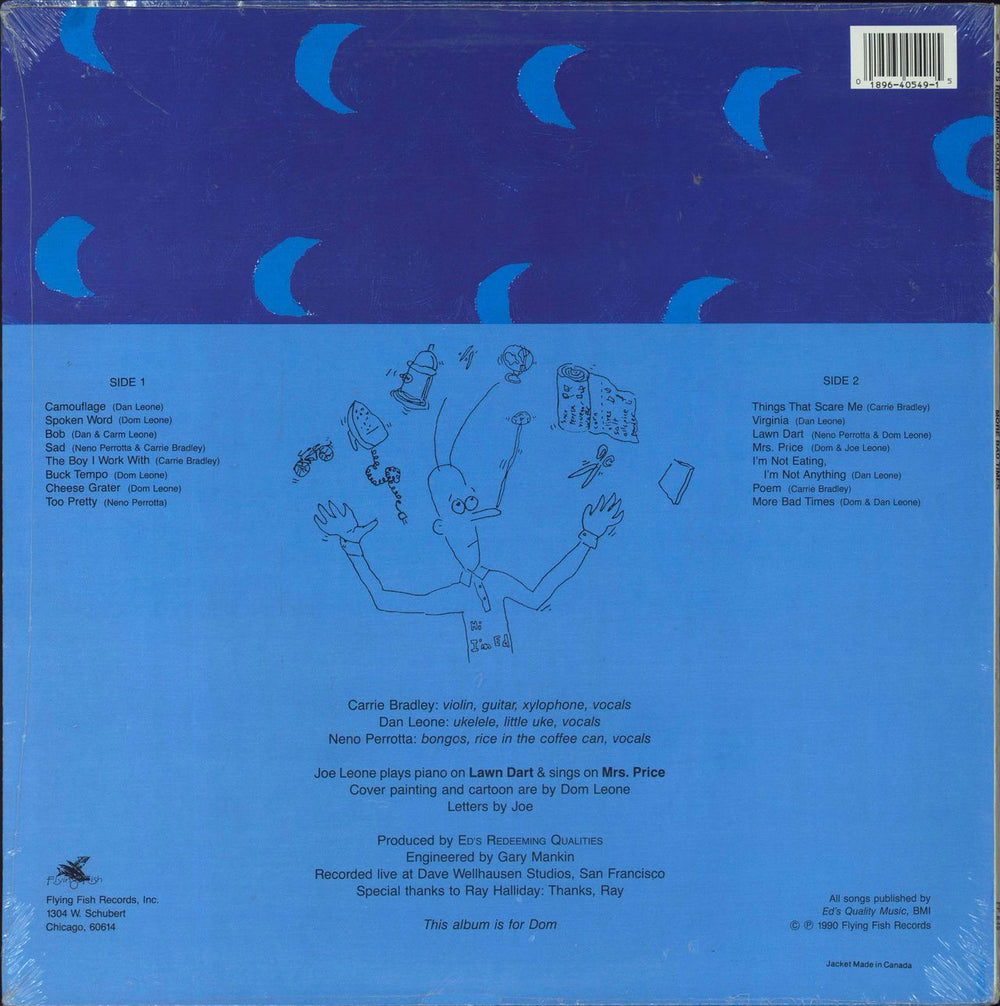 Ed's Redeeming Qualities More Bad Times - Sealed US vinyl LP album (LP record)