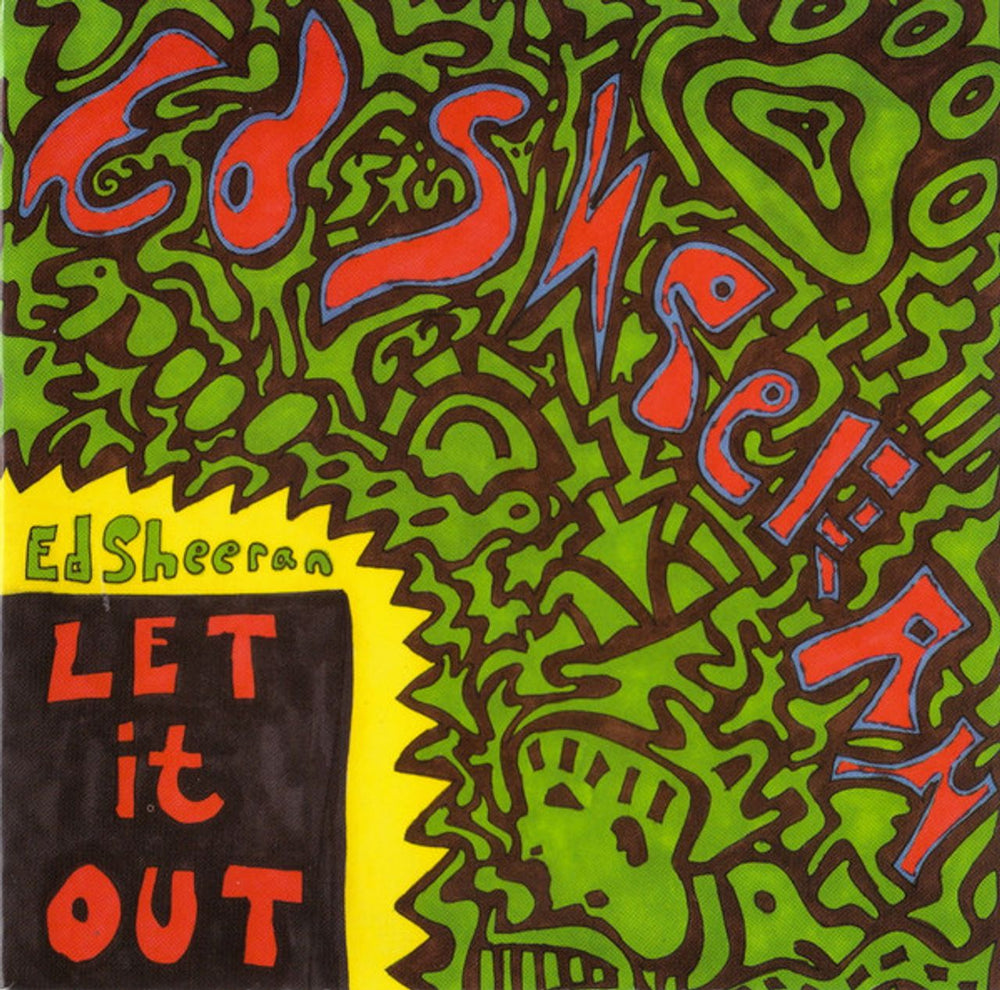 Ed Sheeran Let It Out UK Promo CD single (CD5 / 5") SHEERANCD1