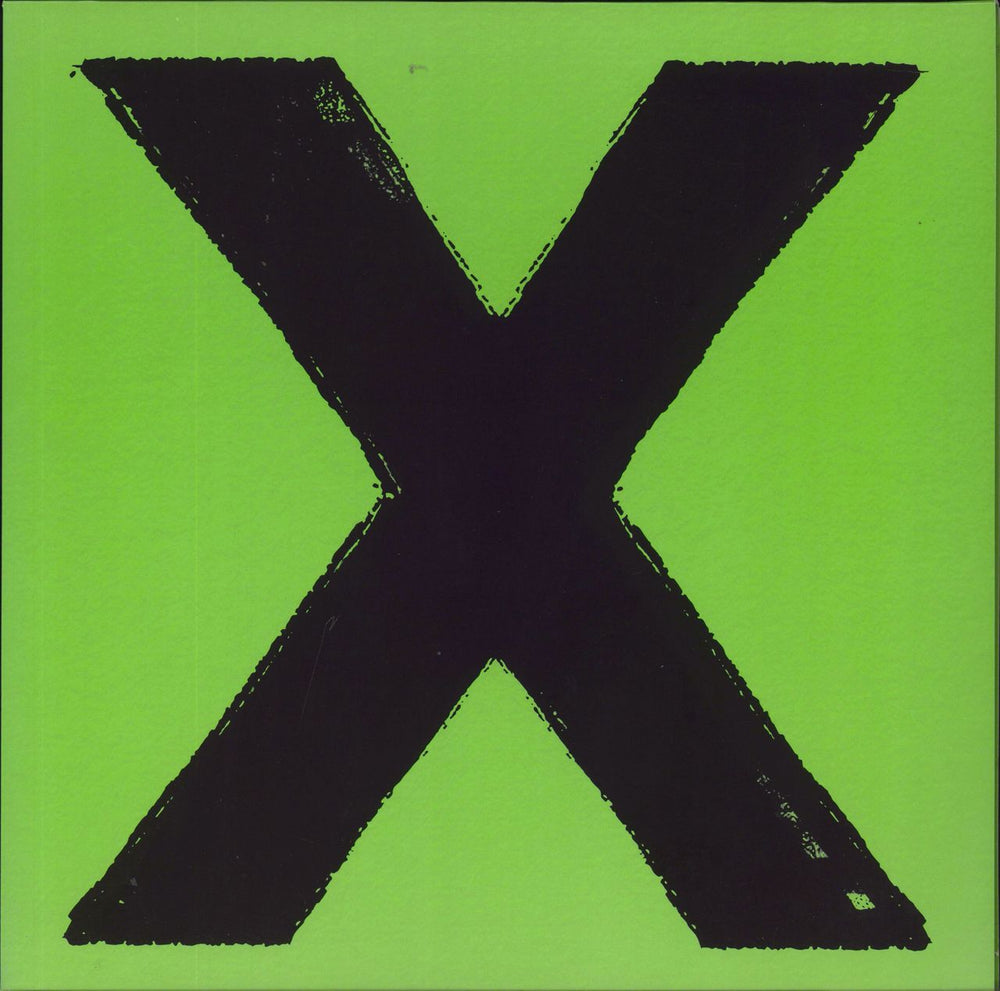 Ed Sheeran X - Green Translucent Vinyl UK 2-LP vinyl record set (Double LP Album) 825646284528