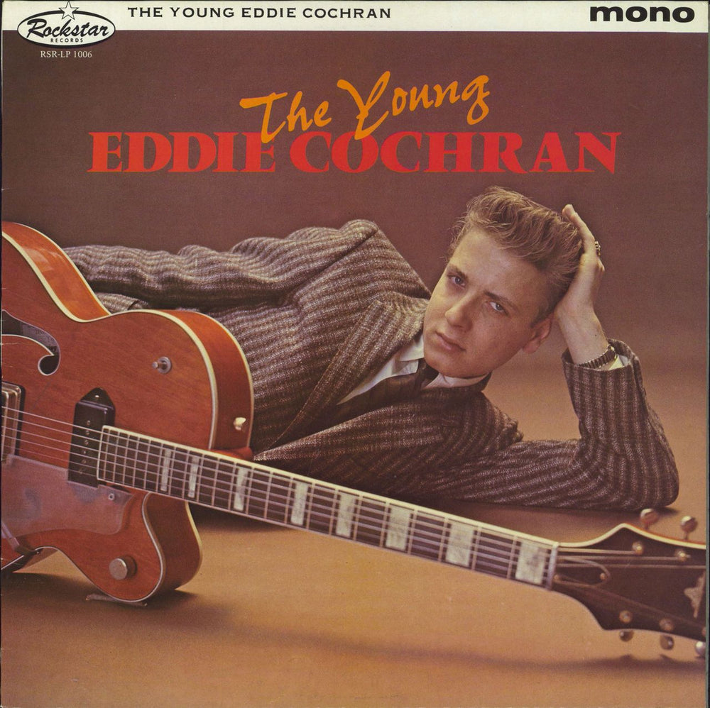 Eddie Cochran The Young Eddie Cochran UK vinyl LP album (LP record) RSR-LP1006