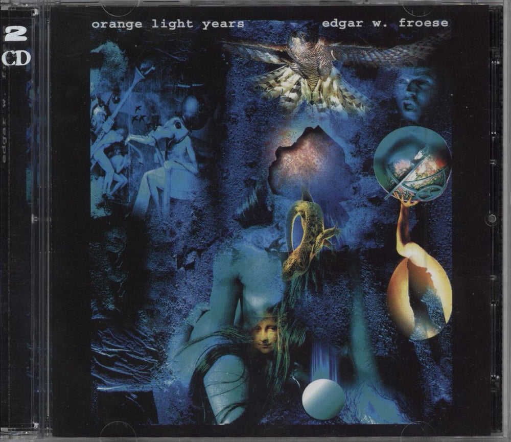 Edgar Froese Orange Light Years UK 2 CD album set (Double CD) 009CD