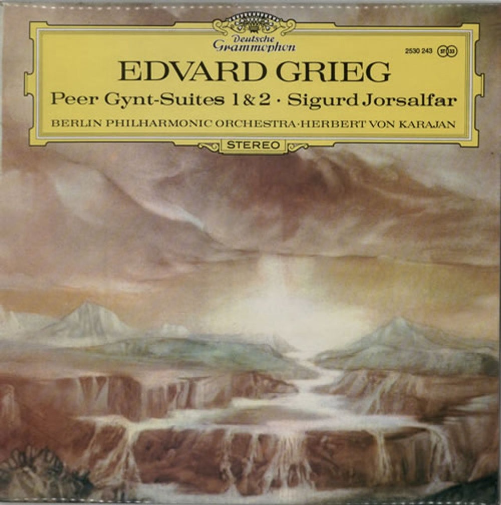 Edvard Grieg Peer Gynt - Suites 1 & 2 UK vinyl LP album (LP record) 2530243