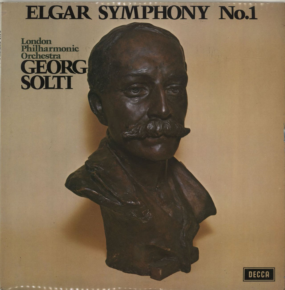 Edward Elgar Symphony No. 1 UK vinyl LP album (LP record) SXL6569