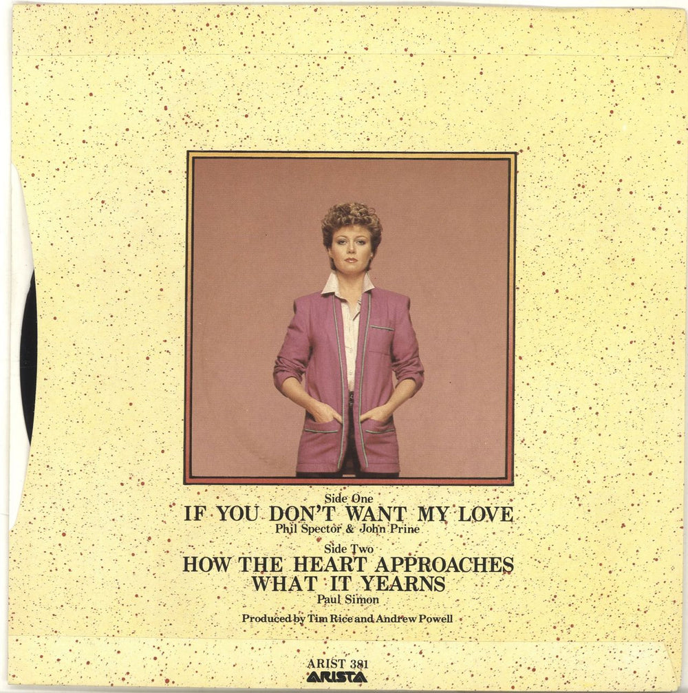 Elaine Paige If You Don't Want My - 1st UK 7" vinyl single (7 inch record / 45) EPG07IF694275