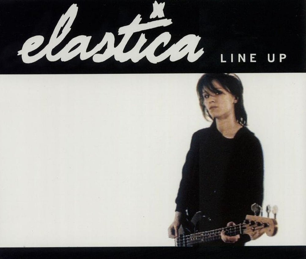 Elastica Line Up UK CD single (CD5 / 5") BLUFF004CD