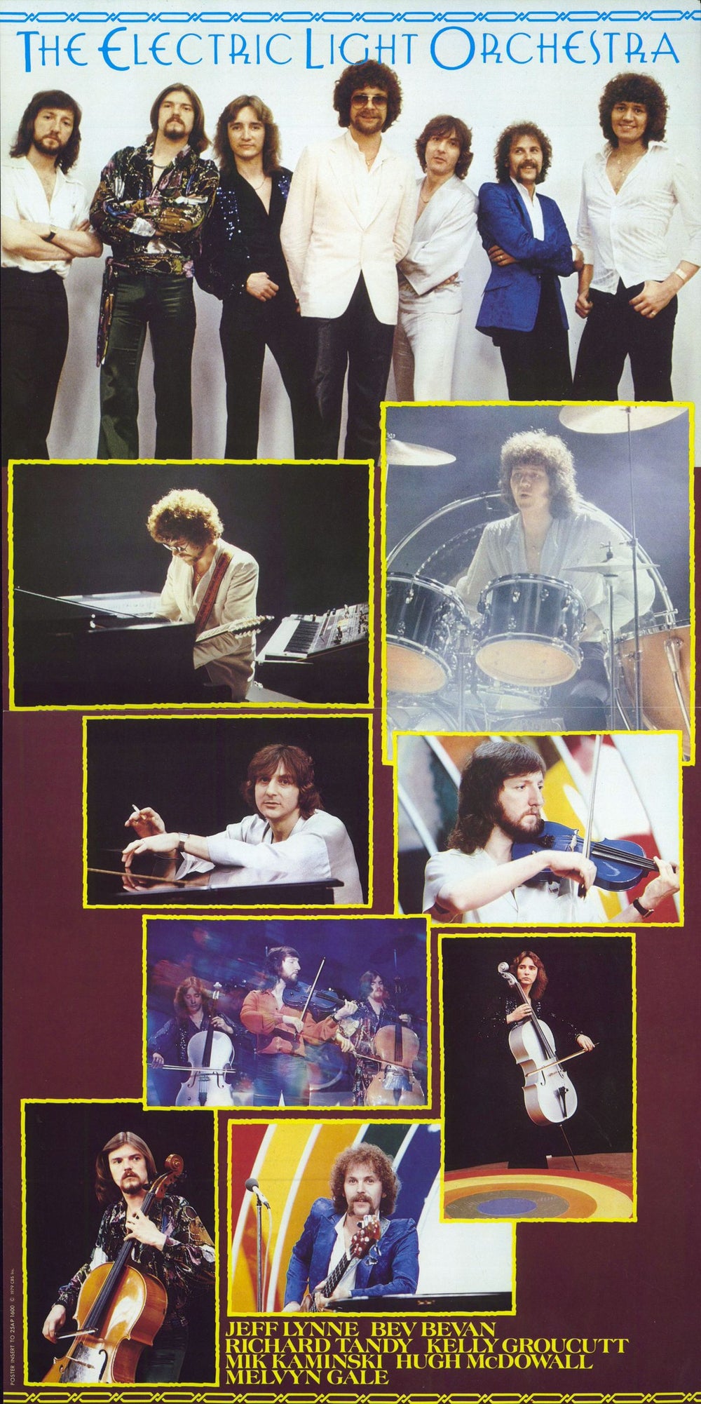 Electric Light Orchestra Discovery - Alternative Obi + Poster Japanese vinyl LP album (LP record)