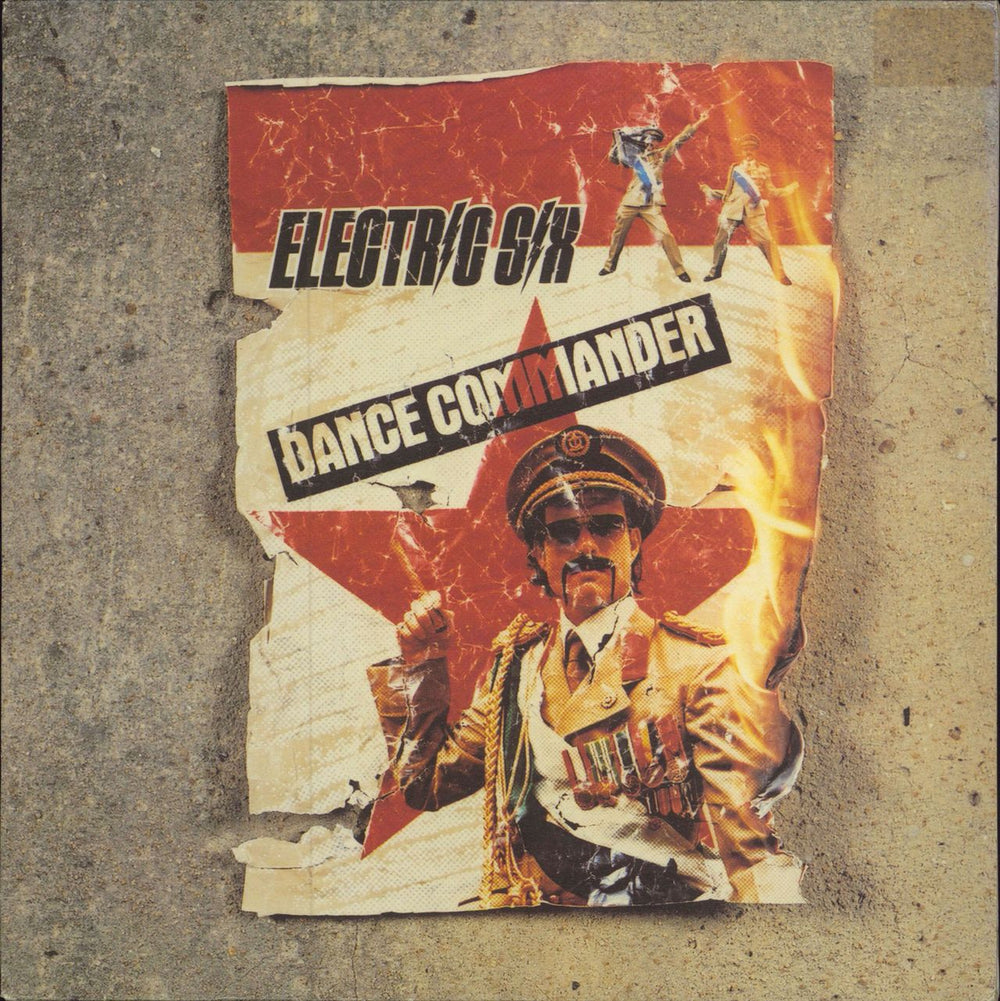 Electric Six Dance Commander UK 12" vinyl single (12 inch record / Maxi-single) XLT170