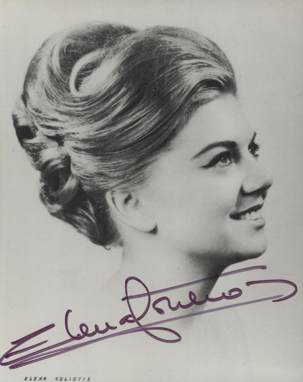 Elena Suliotis Pair of Autographed Photographs UK photograph 19MPHPA757385