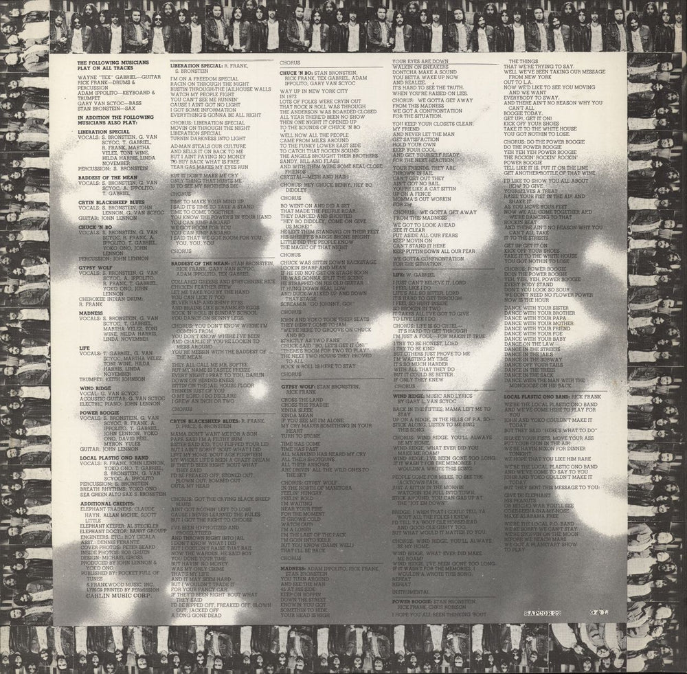 Elephant's Memory Elephant's Memory + Inner - VG UK vinyl LP album (LP record) 1972