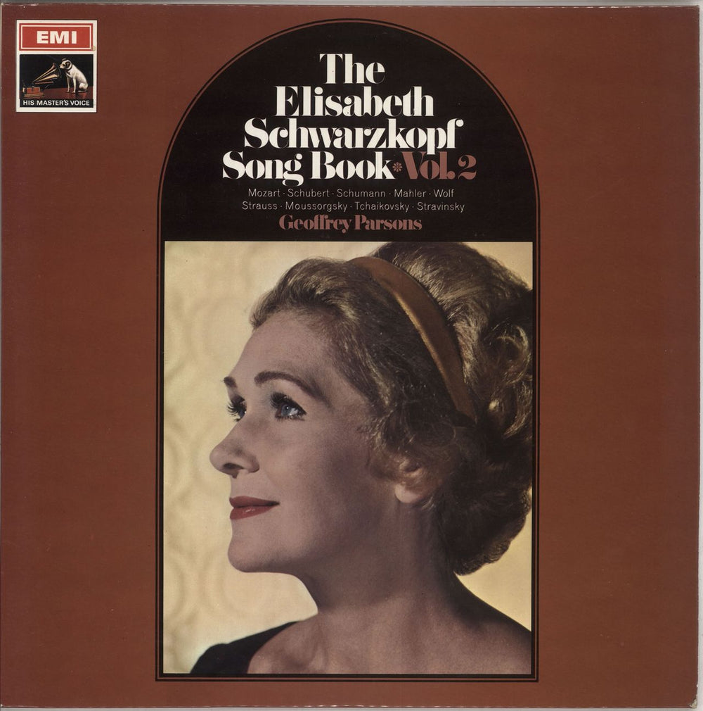 Elisabeth Schwarzkopf Elisabeth Schwarzkopf Song Book Vol. 2 UK vinyl LP album (LP record) ASD2404