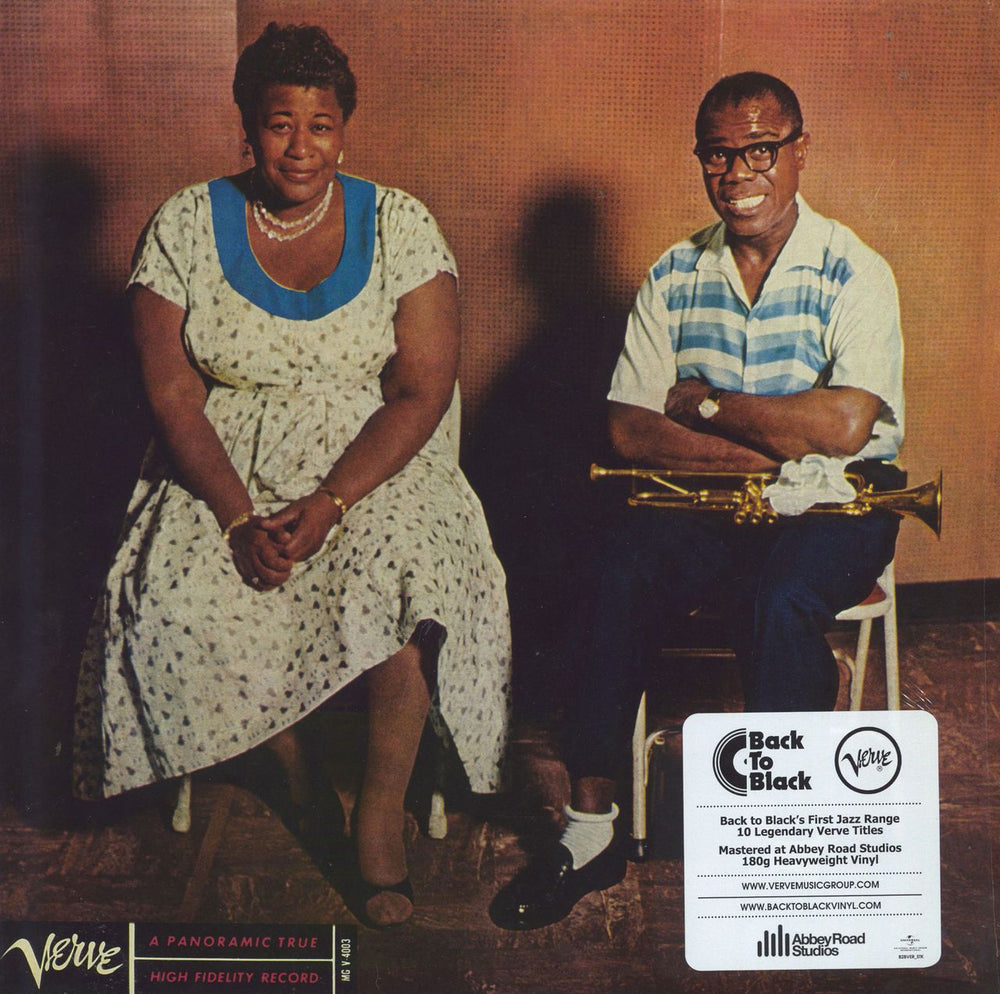 Ella Fitzgerald & Louis Armstrong Ella And Louis: Remastered - 180gm Vinyl + Shrink UK vinyl LP album (LP record) 0600753458860