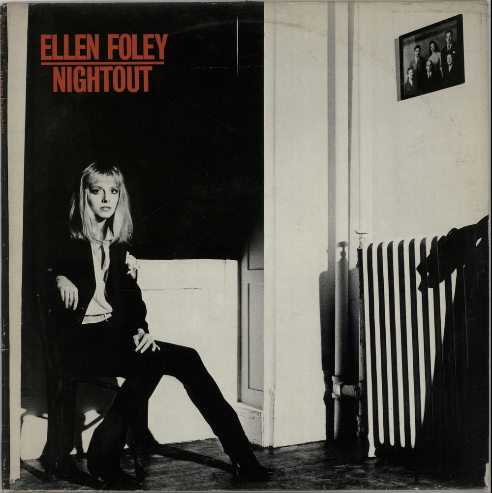 Ellen Foley Nightout - Gold Promo Stamped Dutch vinyl LP album (LP record) EPC83718