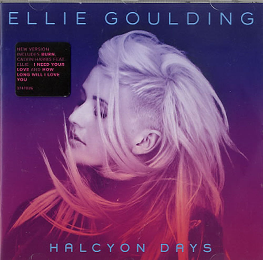 Ellie Goulding Halcyon UK CD album (CDLP) 3714241
