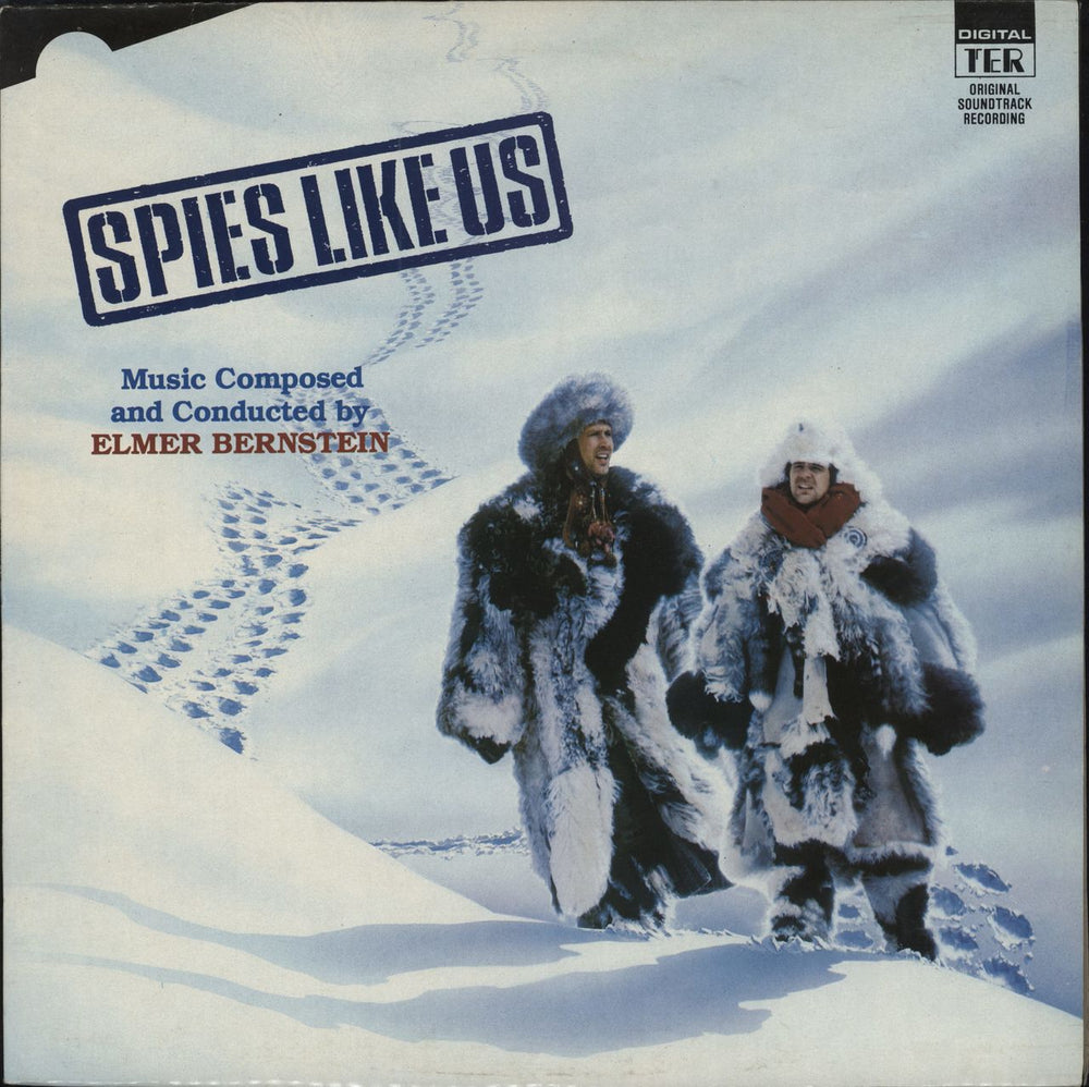 Elmer Bernstein Spies Like Us UK vinyl LP album (LP record) TER1110