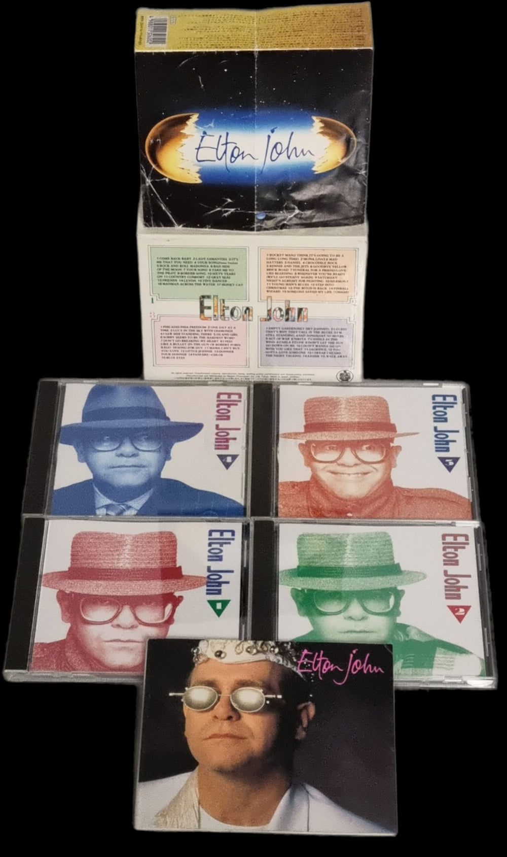 Elton John Best Box + Obi - EX Japanese CD Album Box Set JOHDXBE781396