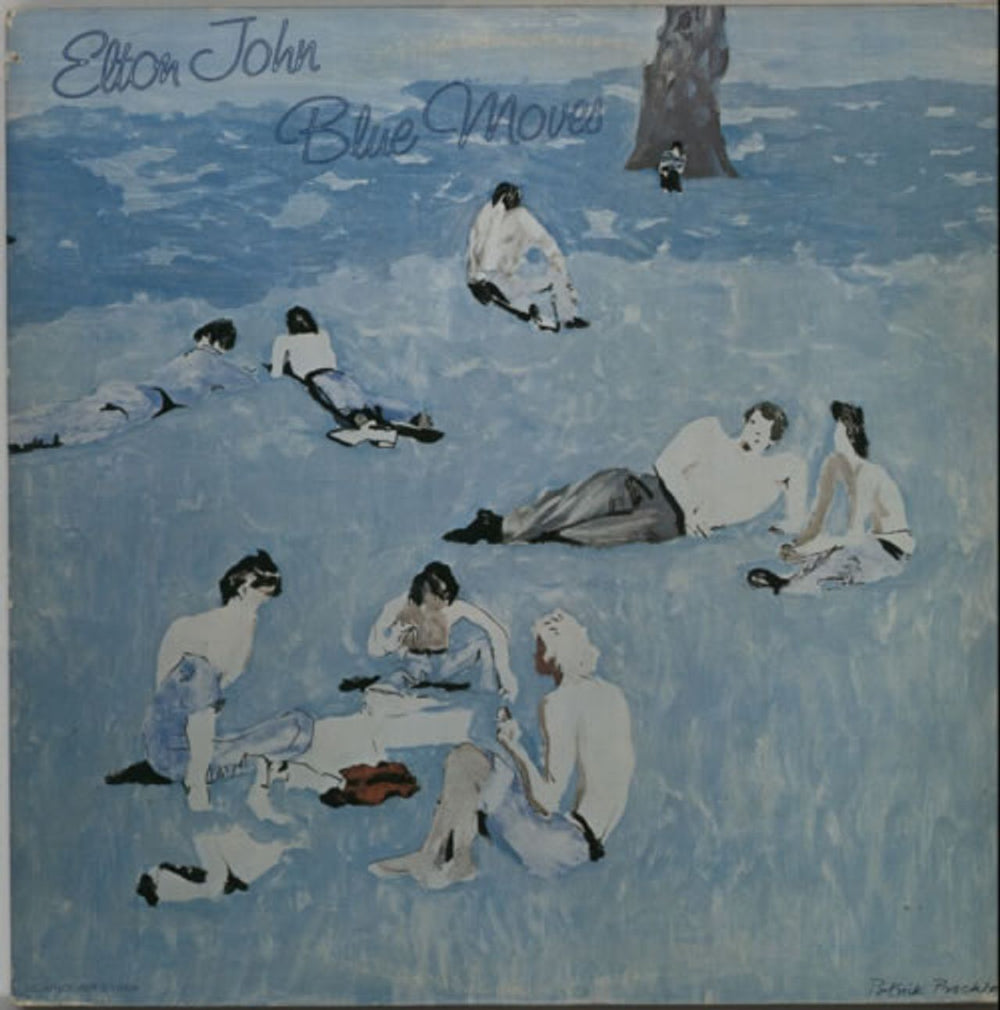 Elton John Blue Moves US 2-LP vinyl record set (Double LP Album) 2-11004
