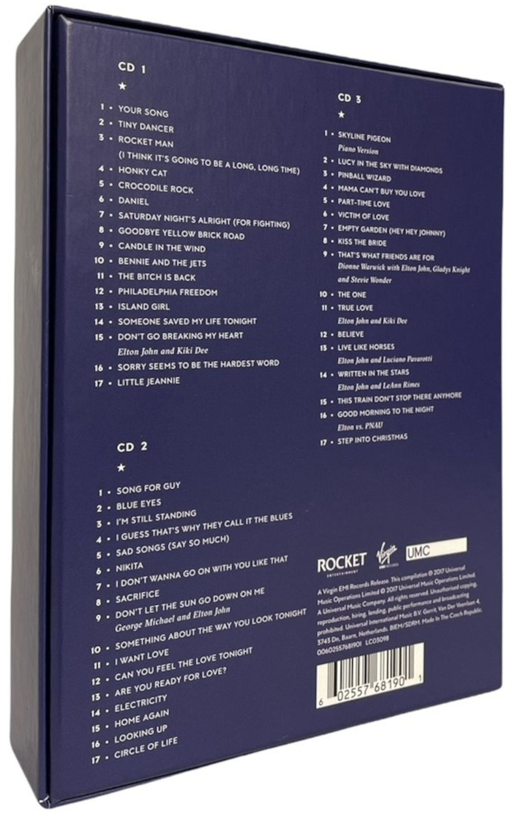 Elton John Diamonds UK CD Album Box Set 602557681901