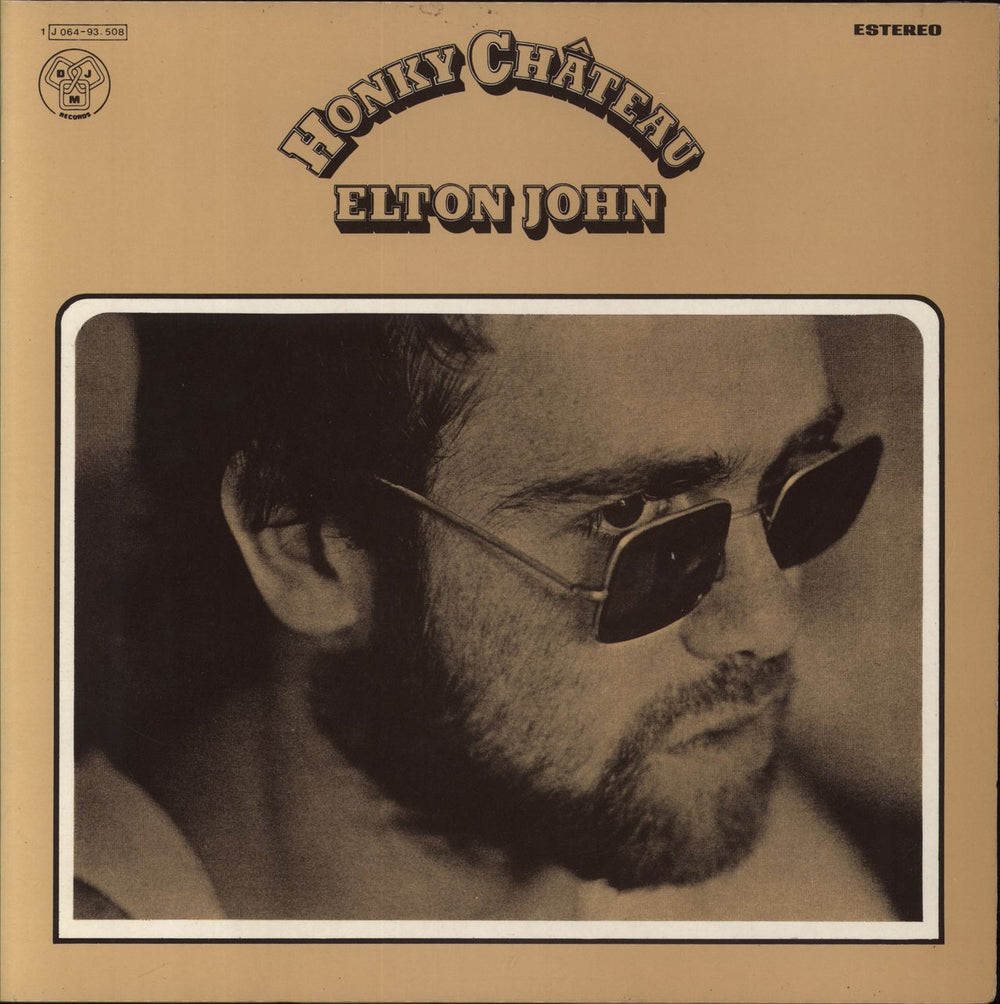 Elton John Honky Chateau Spanish vinyl LP album (LP record) J06493508