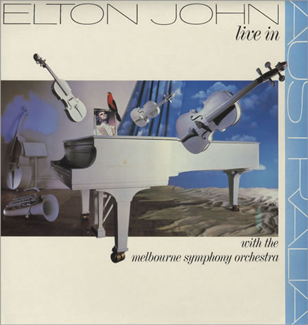 Elton John Live In Australia UK Vinyl Box Set JOHVXLI135671