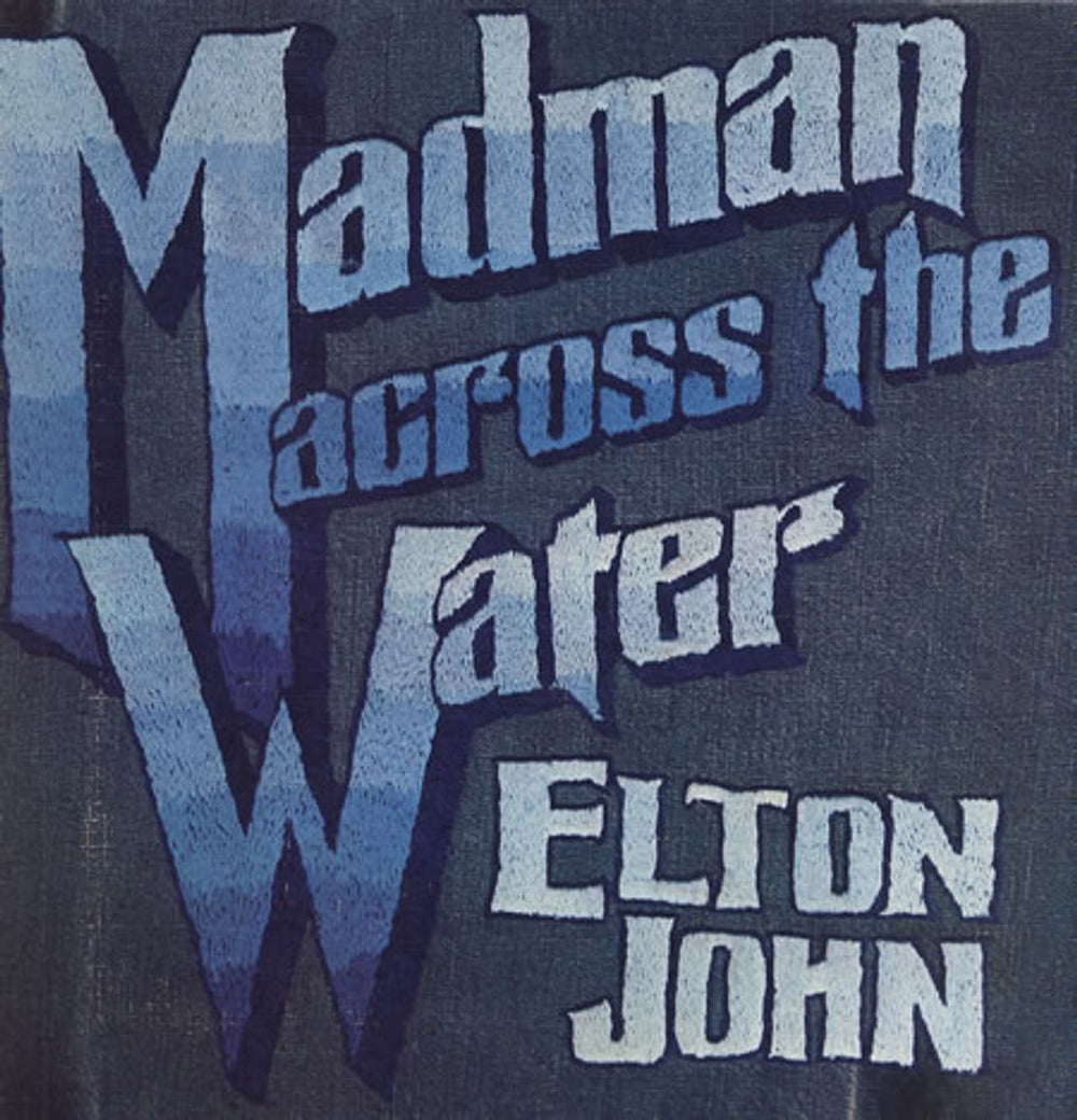 Elton John Madman Across The Water - 1st UK vinyl LP album (LP record) DJLPH420