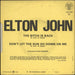 Elton John The Bitch Is Back French 7" vinyl single (7 inch record / 45)