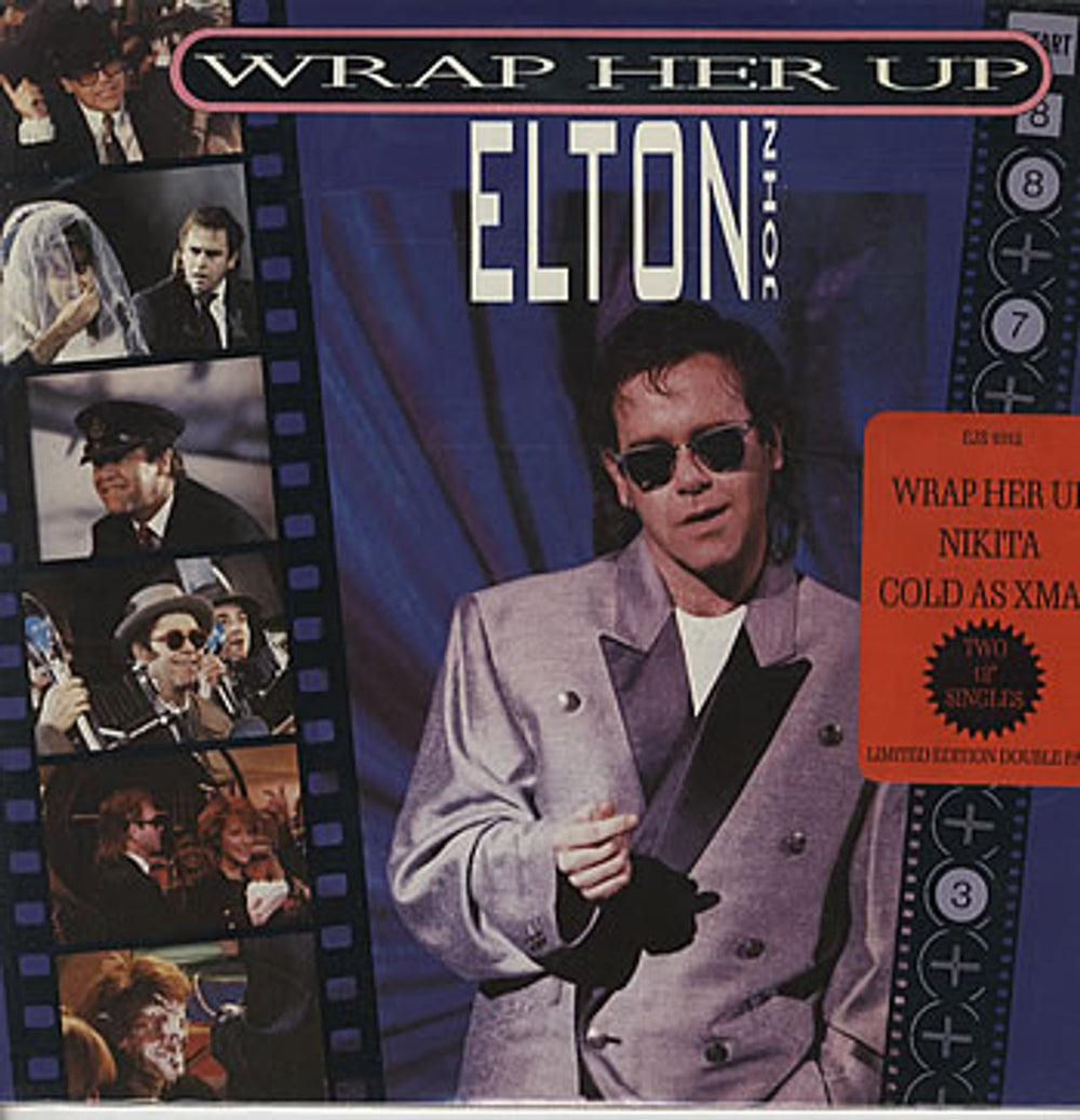 Elton John Wrap Her Up - Double Pack UK 12" vinyl single (12 inch record / Maxi-single) EJS1012