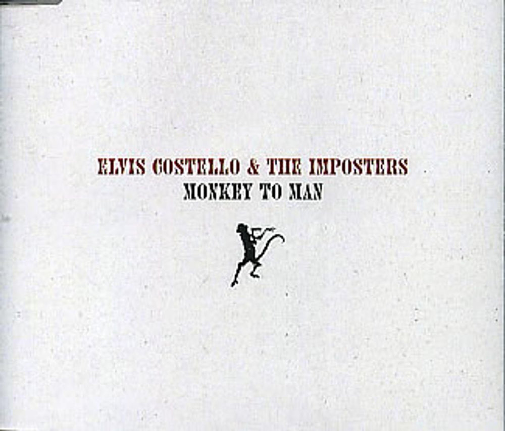 Elvis Costello Monkey To Man UK Promo CD single (CD5 / 5") ELVISMONKEY1