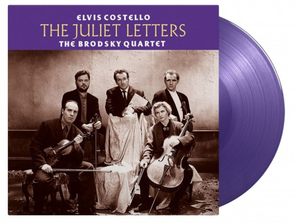 Elvis Costello The Juliet Letters - Purple Vinyl UK vinyl LP album (LP record) MOVLP1089