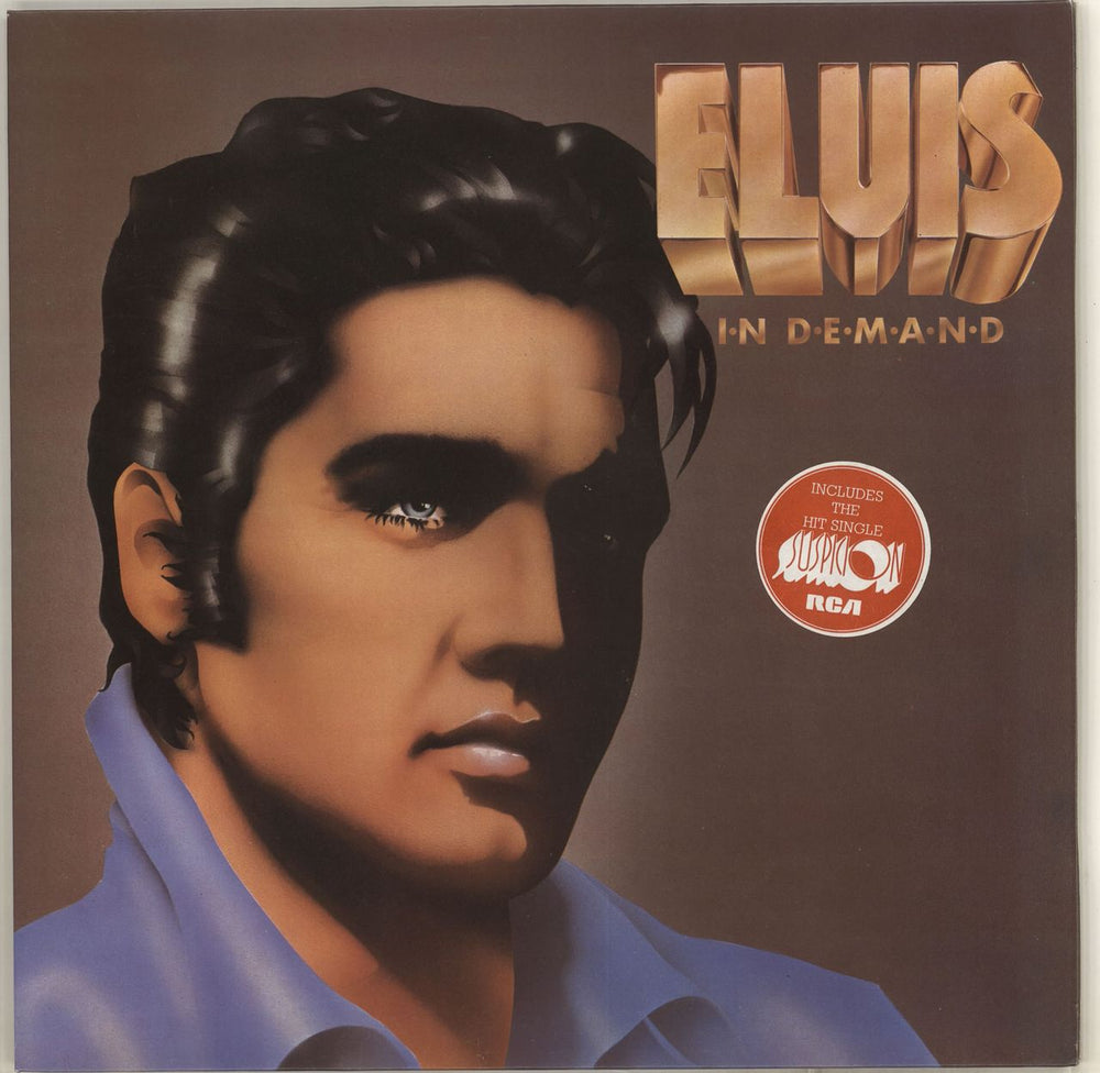 Elvis Presley Elvis In Demand UK vinyl LP album (LP record) PL42003