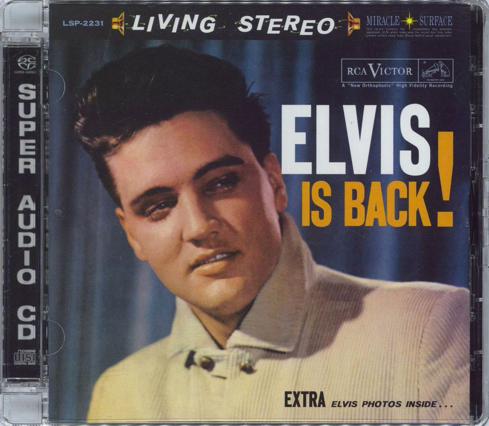 Elvis Presley Elvis Is Back! US super audio CD SACD CAPP2231SA