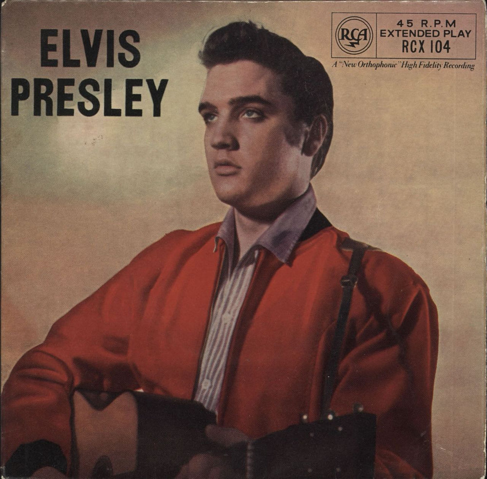 Elvis Presley Elvis Presley E.P. - McN4/59 UK 7" vinyl single (7 inch record / 45) RCX-104