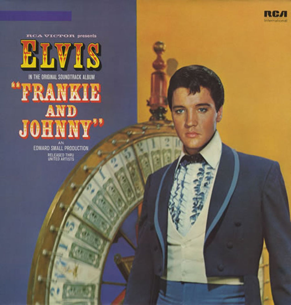 Elvis Presley Frankie And Johnny UK vinyl LP album (LP record) INTS5036